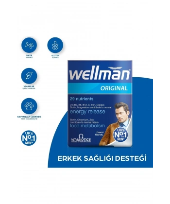 Wellman Original 30 Tablet 03/2026 Miadlı