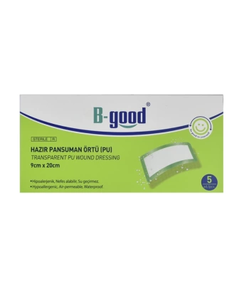 B-Good Hazır Pansuman Örtü 9 cm x 20 cm 5li