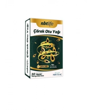 Nbt Life Çörekotu Yağı 30 Kapsül