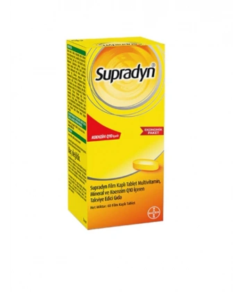 Supradyn Koenzim Q10 60 Film Kaplı Tablet