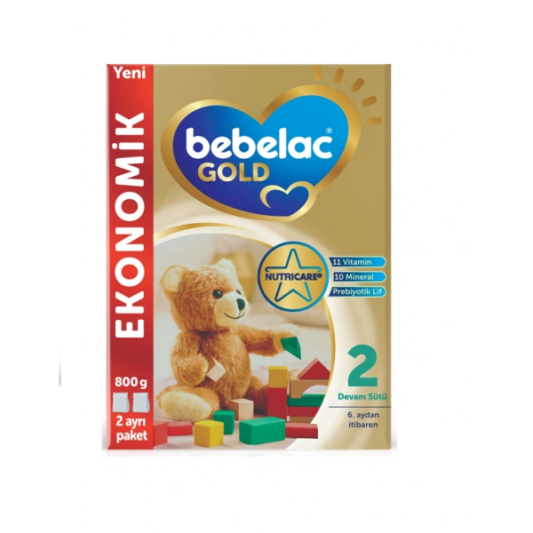 Bebelac Gold 2 Devam Sütü 6 - 12 Ay 800 G
