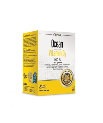 Ocean Vitamin D3 400 Iu Oral Sprey 20 Ml