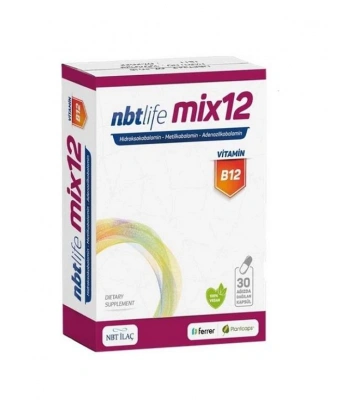 Nbt Life MIX12 Ağızda Dağılan 30 Kapsül