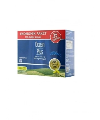 Ocean Plus Balık Yağı 1200 Mg 100 Kapsül