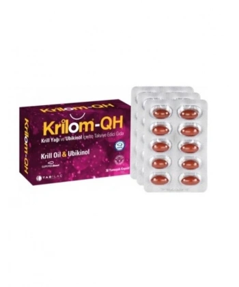 Krilom Krill Oil Ubikinol 30 Yumuşak Kapsül