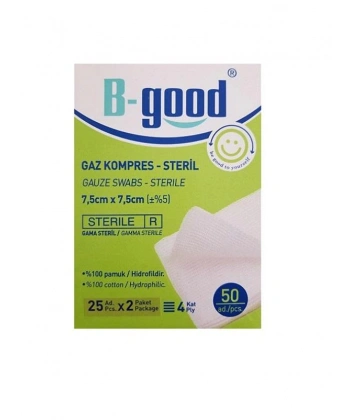 B Good Kompress 7,5cm x 7,5cm 50 Li