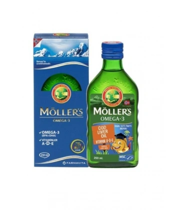 Möllers Omega-3 Balık Yağı Şurubu Tutti Frutti 250 ml