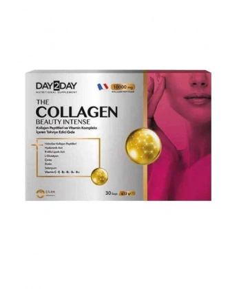 Day 2 Day The Collagen Beauty Intense Çilek Aromalı 30 Saşe