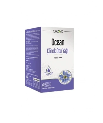 Ocean Çörek Otu Yağı 1000 mg 60 Kapsül