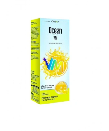 Ocean Vitamin Mineral VM Şurup Portakal Konsantreli 150 ml