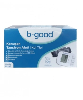 B-Good Konuşan Kol Tipi Tansiyon Aleti