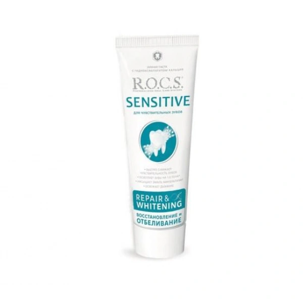 Rocs Sensitive Repair Whitening Beyazlatıcı Diş Macunu 75 Ml