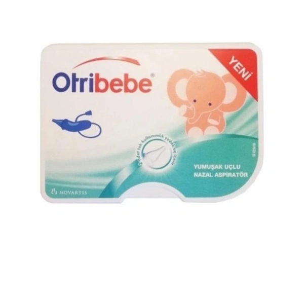 Otribebe Nazal Burun Aspiratörü Yumuşak Uçlu