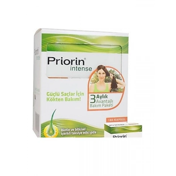 Priorin Intense Avantajlı Paket 120 + 60 Kapsül
