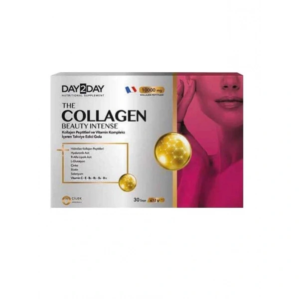 Day 2 Day The Collagen Beauty Intense Çilek Aromalı 30 Saşe