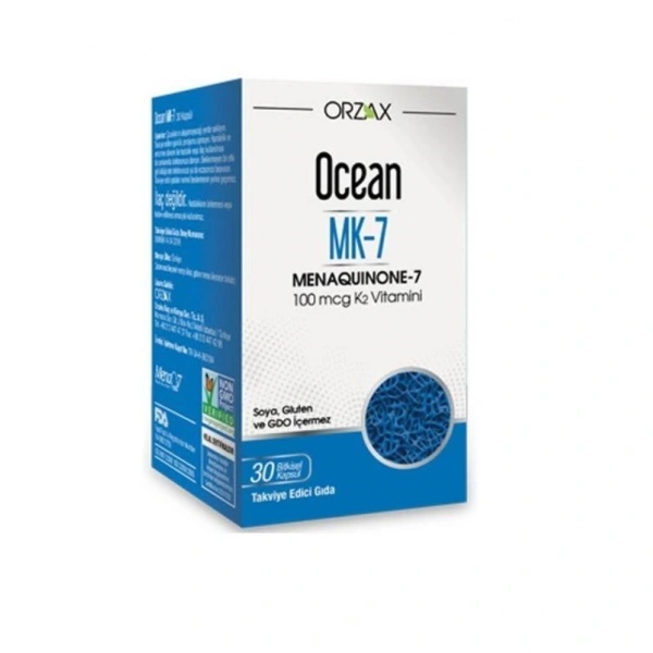 Ocean MK-7 100 mcg Vitamin K2 30 Kapsül