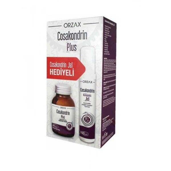 Orzax Cosakondrin Plus 60 Tablet + Cosakondrin Jel 100 ml