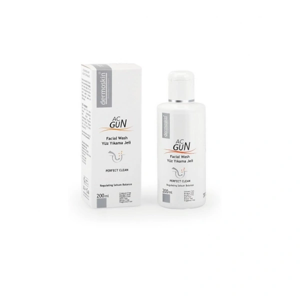 Dermoskin Acnegun Yüz Yıkama Jeli 200 ml