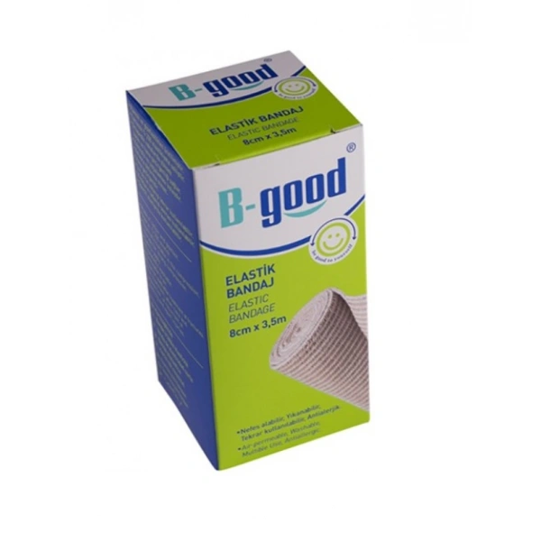 B-Good Elastik Bandaj 8 cm x 3.5 m