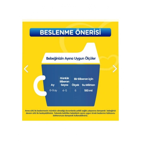 Bebelac 2 Devam Sütü 800 gr 6-9 Ay