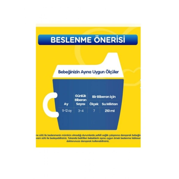 Bebelac 3 Bebek Devam Sütü 800 gr 9-12 Ay