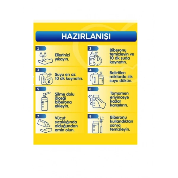 Bebelac 3 Bebek Devam Sütü 800 gr 9-12 Ay