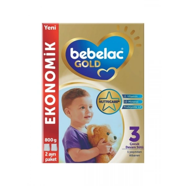 Bebelac Gold 3 Devam Sütü 800 gr