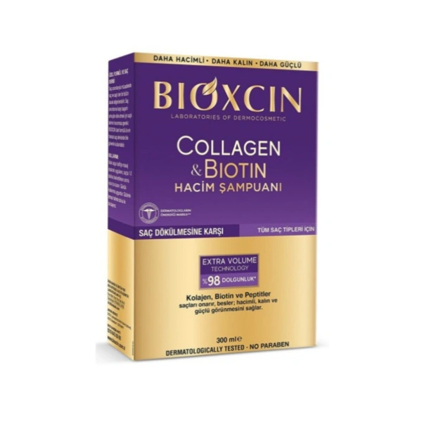 Bioxcin Collagen Biotin Hacim Şampuanı 300 ml