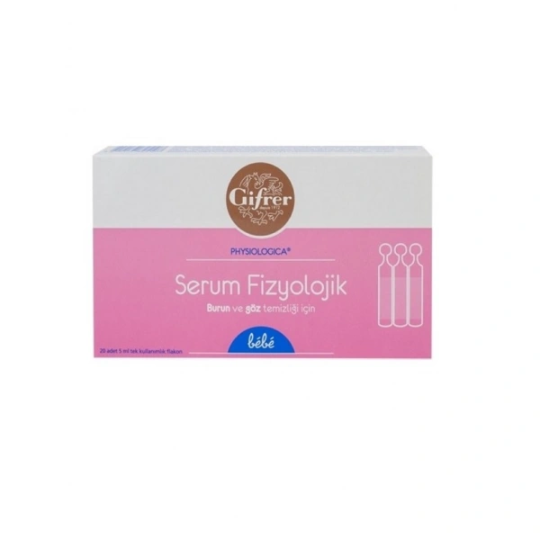 Gifrer Serum Fizyolojik 5 ml x 20 Flakon