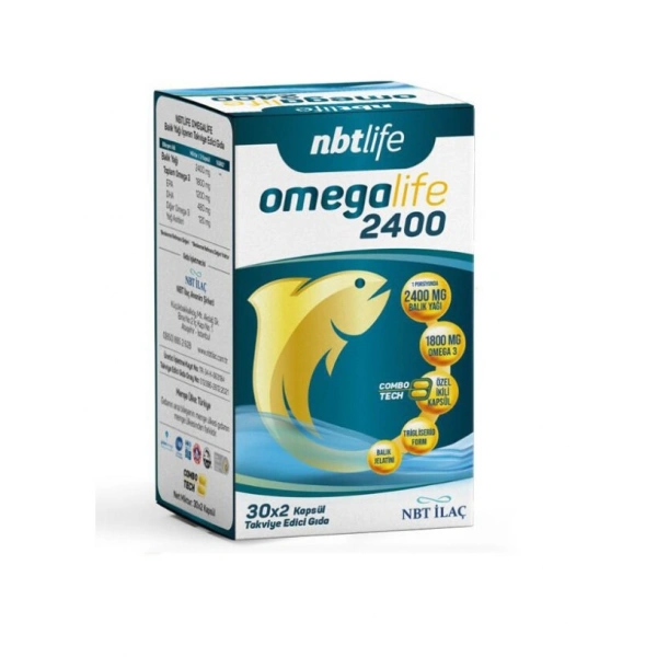 Nbtlife Omegalife 2400 60 Kapsül