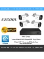 EZCOOL EZ-8204AX-SET 2MP FULLHD AHD 4LÜ XMEYE SET