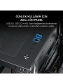 JAMES DONKEY STARK S801 7X ARGB 650W GAMING CASE BLACK