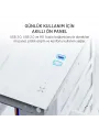 JAMES DONKEY STARK S801 7X ARGB 650W GAMING CASE WHITE