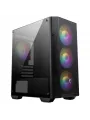 MSI MAG FORGE M100A 4x120mm ARGB mATX GAMING KASA