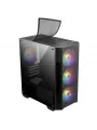 MSI MAG FORGE M100A 4x120mm ARGB mATX GAMING KASA