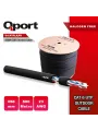 QPORT Q-CATFLASH 500M LSZH CAT6 OUTDOOR KABLO