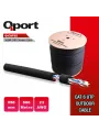 QPORT Q-CATO2 23AWG 500M MAKARALI OUTDOOR SİYAH KABLO