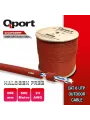 QPORT Q-CATO2RHF LSZH 500M 23AWG MAKARALI HALOGEN FREE KABLO