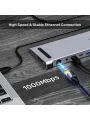 UNITEK UHUB15+ USB-C 4K BAGLANTI ISTASYONU (D1106AGY01)
