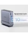 UNITEK UNIVERSAL DISPLAYLINK 4K KVM BAGLANTI ISTASYONU (D1135AGY01)