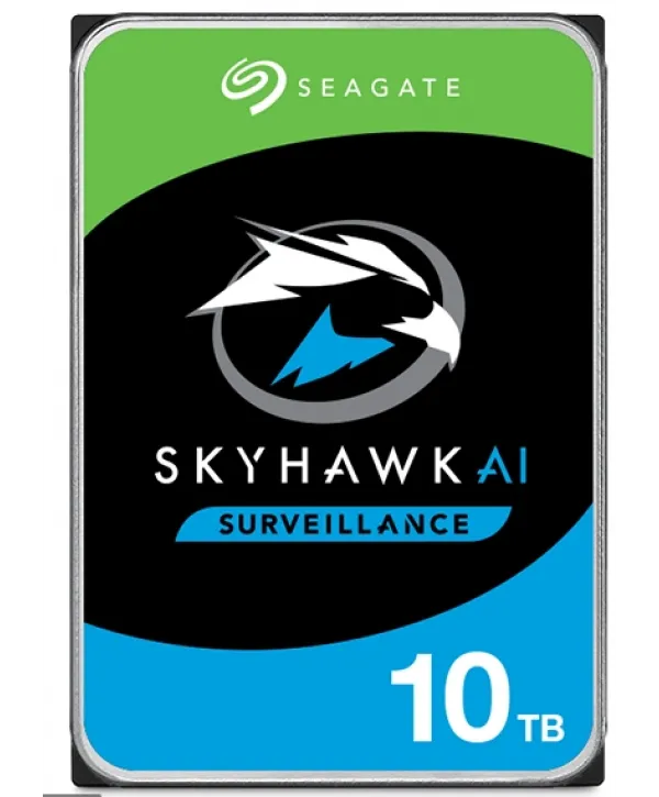 10TB SEAGATE SKYHAWK AI 256MB 7200Rpm 7/24 ST10000VE001