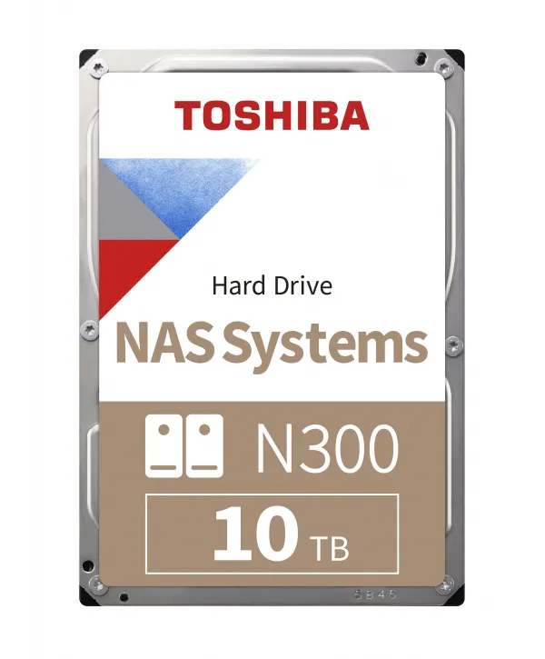 10TB TOSHIBA N300 RV 7200RPM 512MB MN10ADA10TS