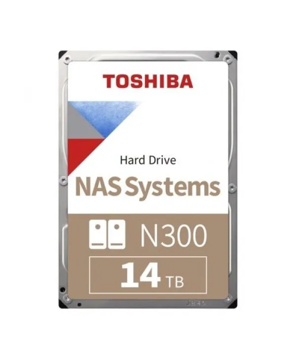 14TB TOSHIBA N300 7200RPM SATA 512MB HDWG51EUZSVA