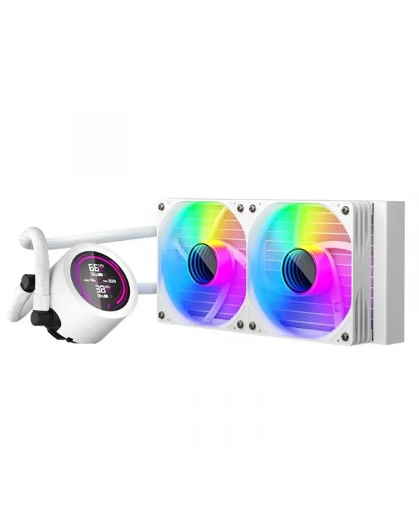 1ST PLAYER THUNDERSTORM TS4 240MM BEYAZ ARGB SIVI SOĞUTMA