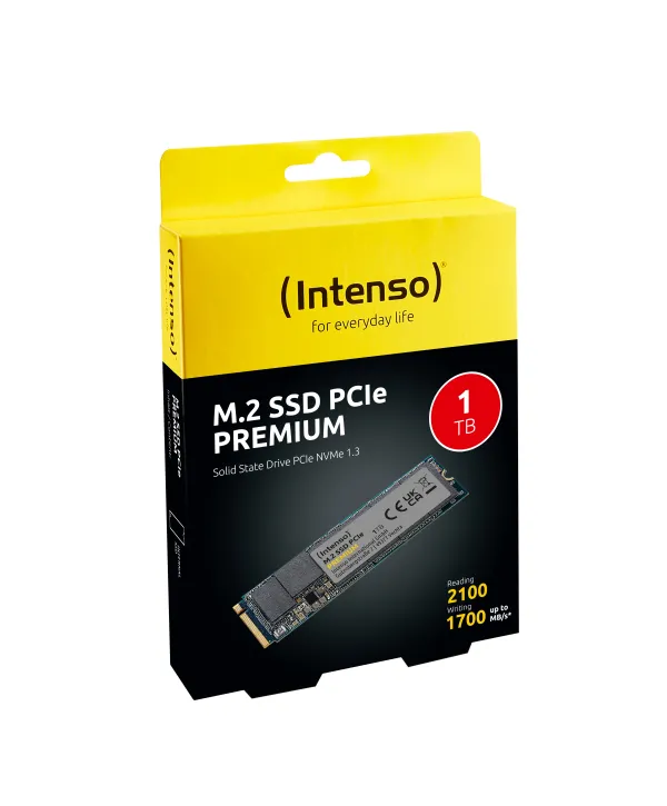 1TB INTENSO PREMİUM 3835460 GEN3x4 2100/1700MB/s SSD