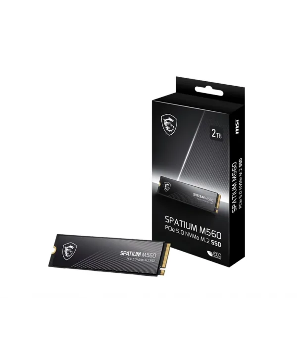 1TB MSI SPATIUM M560 PCIE 5.0 NVME M.2 10200/8400MB/s