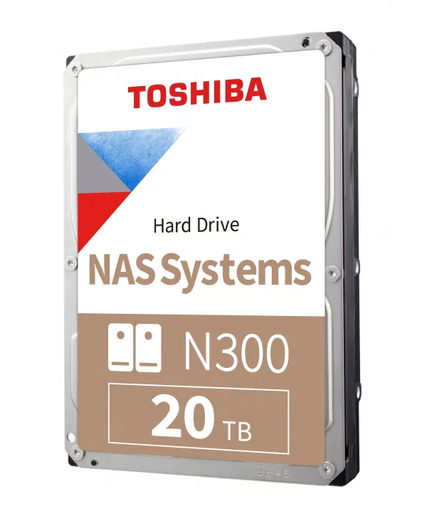 20TB TOSHIBA N300 7200RPM SATA 512MB HDWG62AUSZVA
