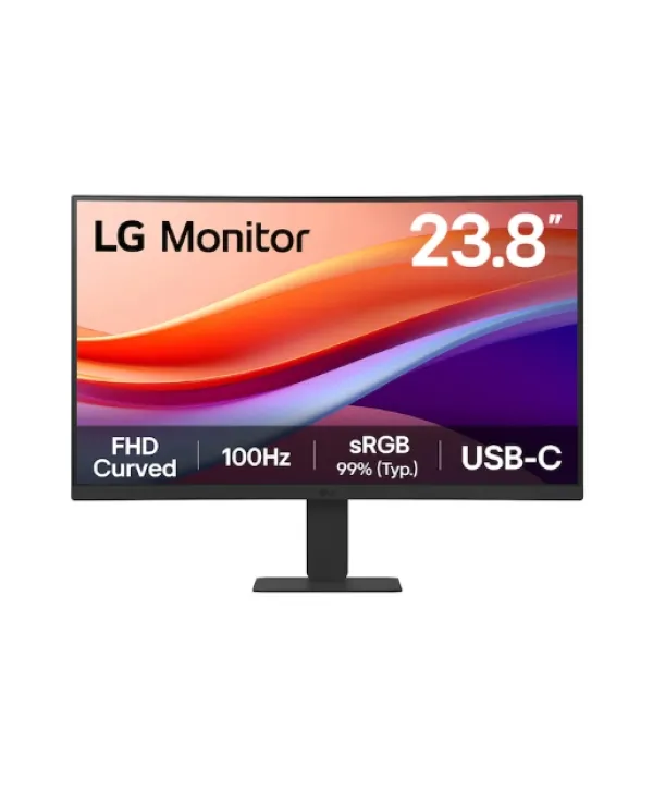 23.8 LG 24U421A-B FHD 5MS 100HZ HDMI USB-C CURVED