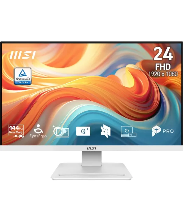 23.8 MSI PRO MP241W E14V 144HZ 1MS 144HZ VA BEYAZ