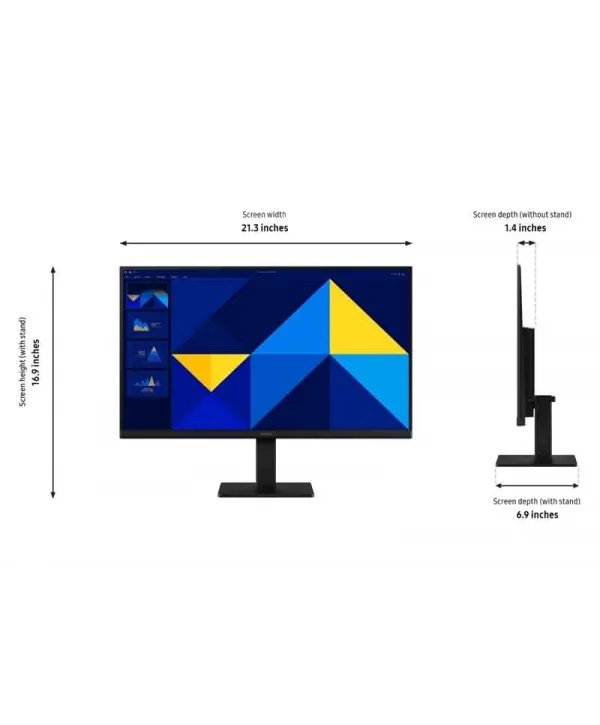 24 SAMSUNG LS24D300GAUXUF 5MS 100HZ FHD IPS